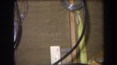 Volmer Yucaipa California USA (1964): View Of Curved Black Metal Pipes Thin Wires