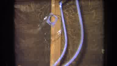 Volmer Yucaipa California USA (1964): Board With Some Hoses With A Plastic Canvas