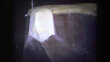 Volmer Yucaipa California USA (1964): View Of Brown White Yellow Object In Brown