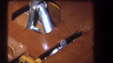 Volmer Yucaipa California USA (1964): Silver Metallic Objects And A Yellow Rod