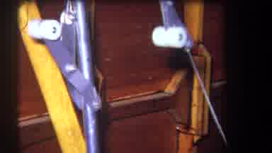 Volmer Yucaipa California USA (1964): It Is A Wooden Machine With Purple Metal