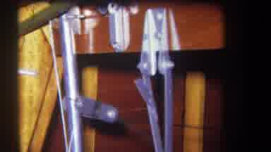 Volmer Yucaipa California USA (1964): Abstract Objects In A Storage Room Filled