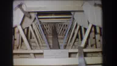 Volmer Yucaipa California USA-1965: Recording Of A Wood Structure