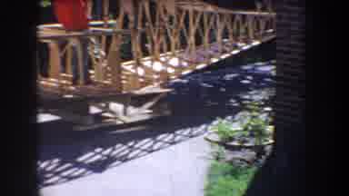Volmer Yucaipa California USA (1965): Little Boy Wearing Red Shirt Is Standing