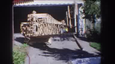 Volmer Yucaipa California USA (1965): Boy Crouching Down Into The Beginnings Of A