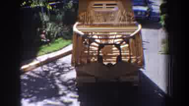 Volmer Yucaipa California USA (1965): Construction Made Of Standing Wood From