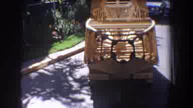Volmer Yucaipa California USA (1965): Airplane Body Fuselage Wooden Frame In A