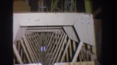 VOLMER YUCAIPA CALIFORNIA USA-1965: Metallic Structure With Horizontal Bars And V-Shaped Rods