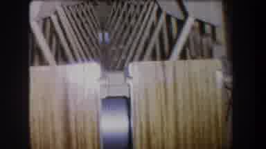 Volmer Yucaipa California USA (1965): A Wooden Structure Of Probably A Boat Or A