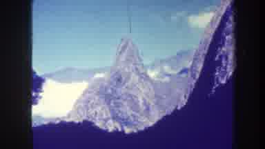 Honolulu Hawaii USA (1967): High Elevation Mountain Peaks Above Timberline Arid