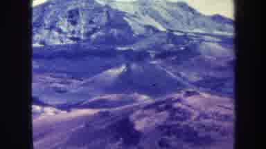Honolulu Hawaii USA (1967): Mountains Aerial Snow Cold Black And White Trees
