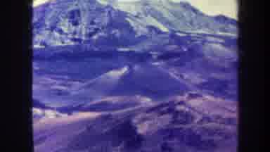 Honolulu Hawaii USA (1967): Beautiful View Of Snow Capped Mountain Range And
