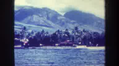 Honolulu Hawaii USA (1967): A Shot Of Mountains
