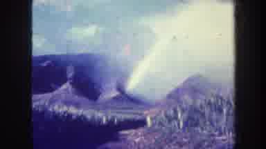Honolulu Hawaii USA (1967): Old Video Of Mountains Possibly A Rainbow In The Sky