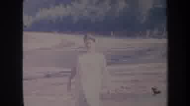 Honolulu Hawaii USA (1967): Woman Standing On An Open Plain