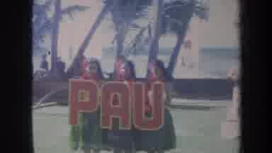 Honolulu Hawaii USA (1967): Three Girls Are Standing With Some Letter And Some