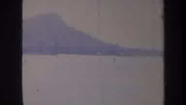 Honolulu Hawaii USA (1967): Vintage Video Of People By A Mountainside