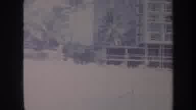 Honolulu Hawaii USA (1967): Women Wearing Red Green Dresses Cross Street To Talk