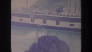 Honolulu Hawaii USA (1967): Shoal Of Dolphins Jumping Between Two Sailboats Full