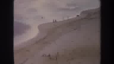 Honolulu Hawaii USA (1967): African Hill Top View Of River Inlet Palm Trees Hut