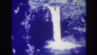 Honolulu Hawaii USA (1967): Natures Delight Waterfalls