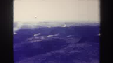 Honolulu Hawaii USA (1967): Erupting Volcano On Deserted Island Leaves Smoldering