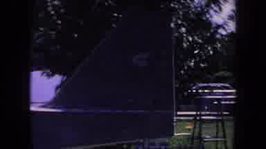 Volmer Yucaipa California USA (1969): Old Footage Of An Airplane Tail Filmed With