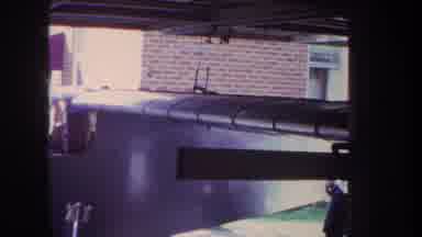 Volmer Yucaipa California USA (1969): People Looking At Wooden Model Plane Next To