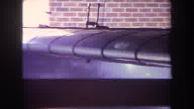 Volmer Yucaipa California USA (1969): A Plane With A Garden In The Background