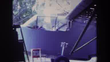 Volmer Yucaipa California USA (1969): A Pilot Was Ready For The Take Off In The