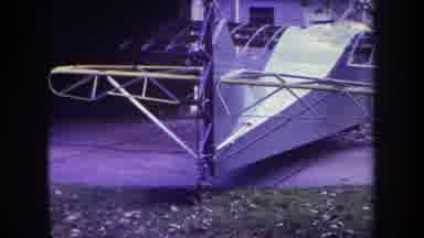 Volmer Yucaipa California USA (1969): A Partially-Built Airplane Showing The