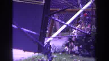 Volmer Yucaipa California USA (1969): View This Outdoor Blue Fence Gate Chain Link