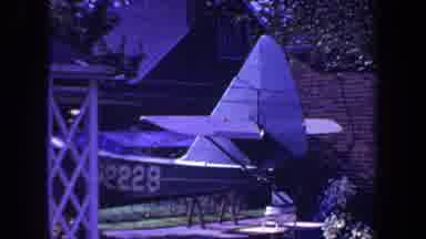 Volmer Yucaipa California USA (1969): Warplane Appendage In A Garden