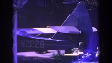 Volmer Yucaipa California USA (1969): Airplane In An Empty Field