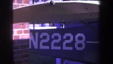 Volmer Yucaipa California USA (1969): Sign Written A Vowel And Some Numbers