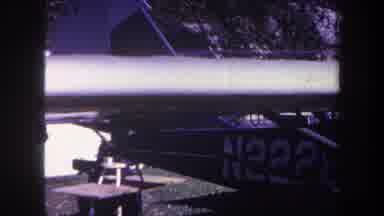 Volmer Yucaipa California USA (1969): Two Men Working On Airplane Tail N2228