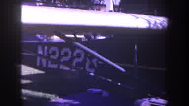 Volmer Yucaipa California USA (1969): An Old Vintage Blue Airplane With Large