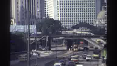 Hong Kong (1982): Many More Vehicles Are Going On The Road And Bridge