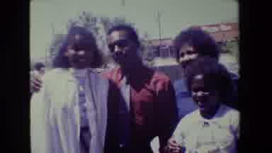 Lansing Michigan (1983): A Black Family Enjoying Graduation And Memories As Their