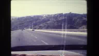 San Francisco California (1984): On The Freeway Near San Francisco Heading Toward