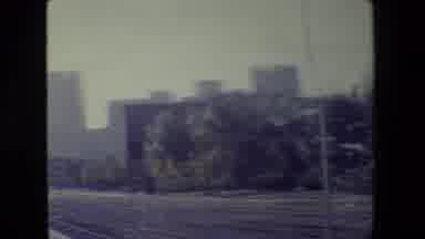 San Francisco California (1984): Passing Views Of City Skyscrapers And Country