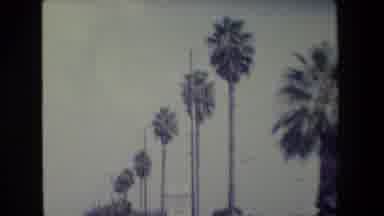 San Francisco California (1984): A Vehicle Is Moving On The Road Near To Large