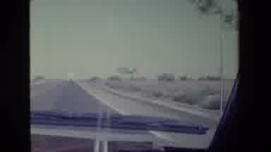 San Francisco California (1984): A Car Drives Along A Highway And Stops At A