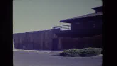 San Francisco California (1984): Interesting Wood Building With Horse Statue And
