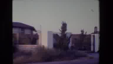 San Francisco California (1984): Front Gate Of A Private Estate Desert Rolling