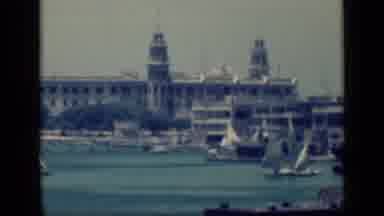 Cairo Egypt (1946): View Of Sailboats At City Sea Port On Clear Sunny Day