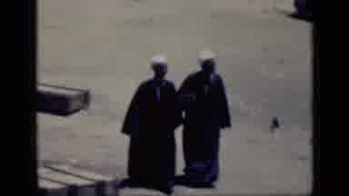 Cairo Egypt (1946): Two Couples Walking Hand In Hand In Broad Daylight Seem To Be