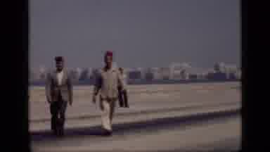 Cairo Egypt (1946): Men Walking And Talking