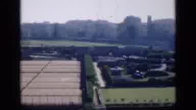 Cairo Egypt (1946): Landscape Industrial City And Farming Land Plots With City