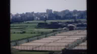 Cairo Egypt (1946): Central Park Grass Field Area Among Surrounding White City